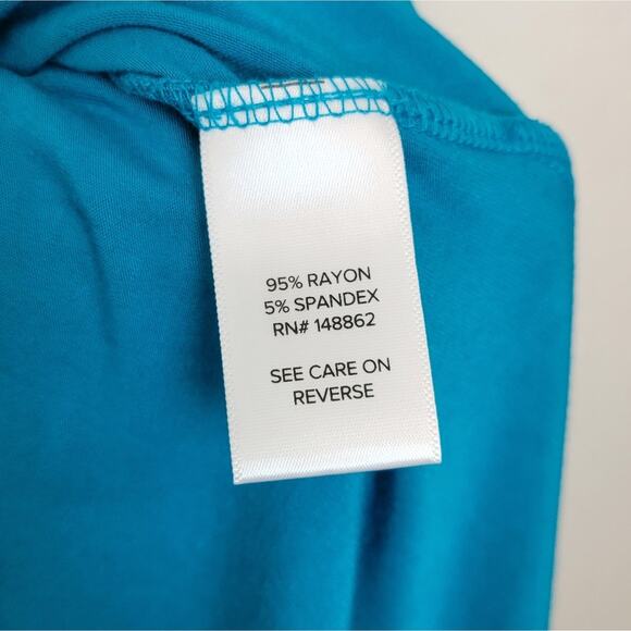 🚨NEW TORRID Blue Super Soft Knit Longline Snap Cardigan Sweater Size Large/12 - Picture 11 of 14